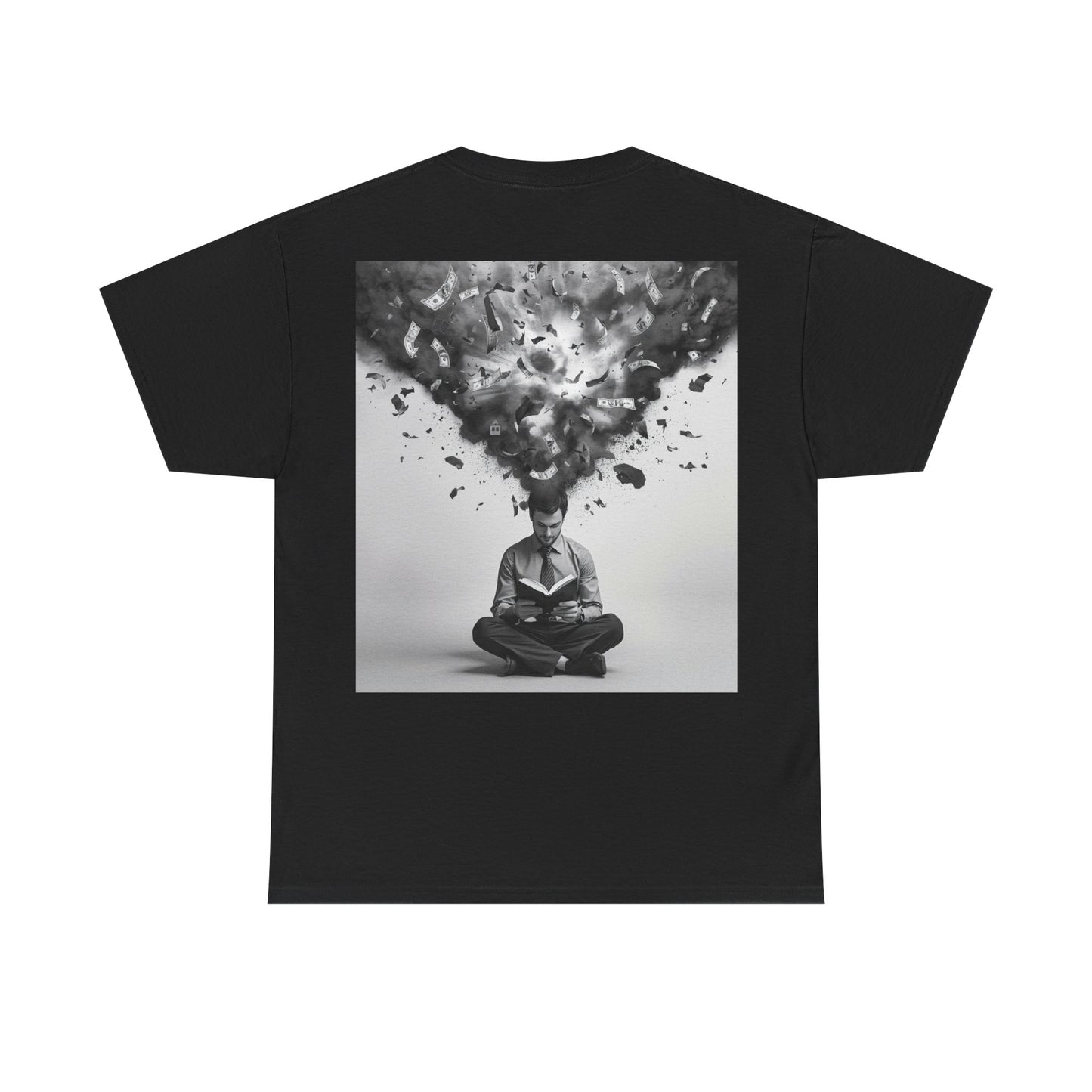 Graphic Tee — "Embrace the Chaos" Mindburst Back Print T-Shirt
