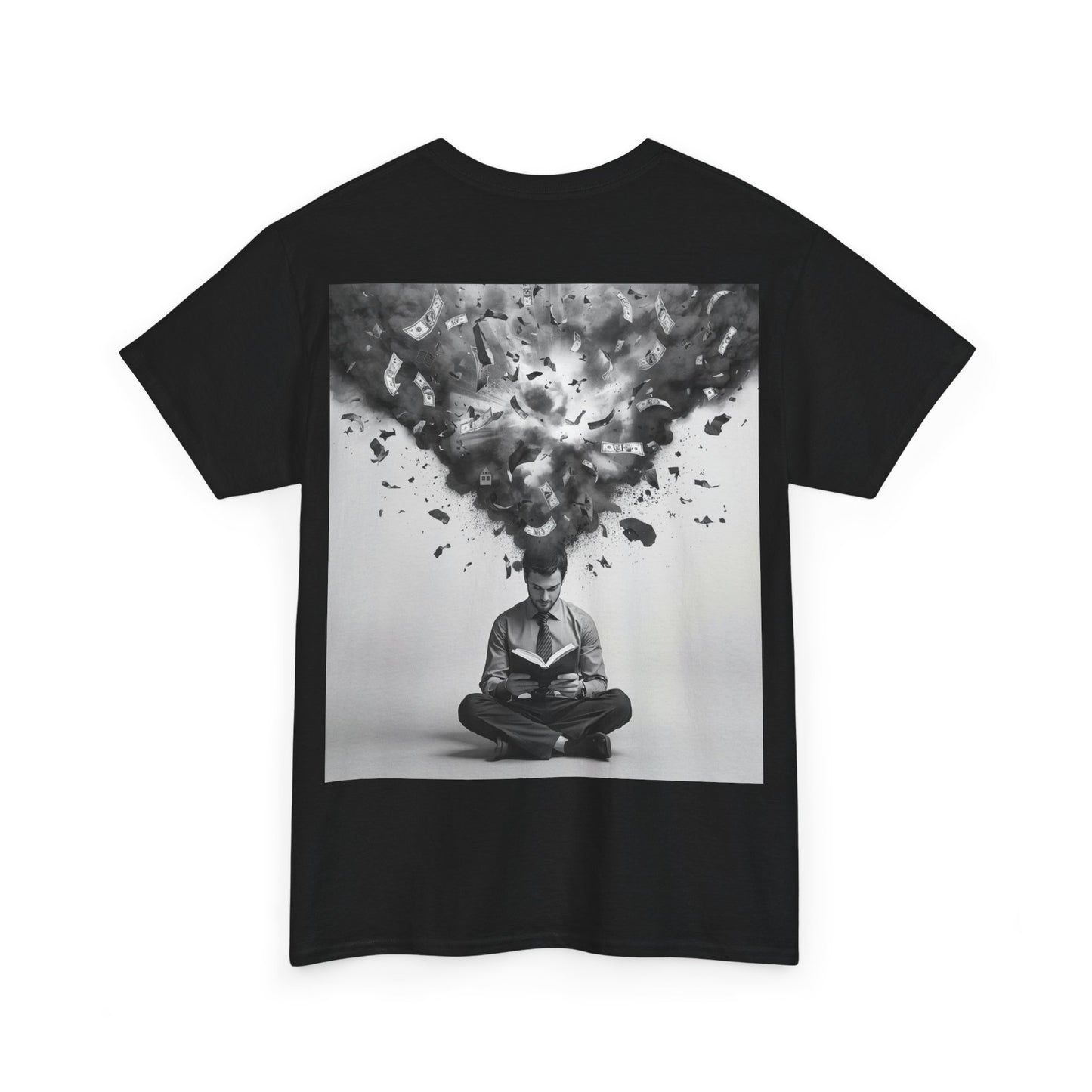 Graphic Tee — "Embrace the Chaos" Mindburst Back Print T-Shirt