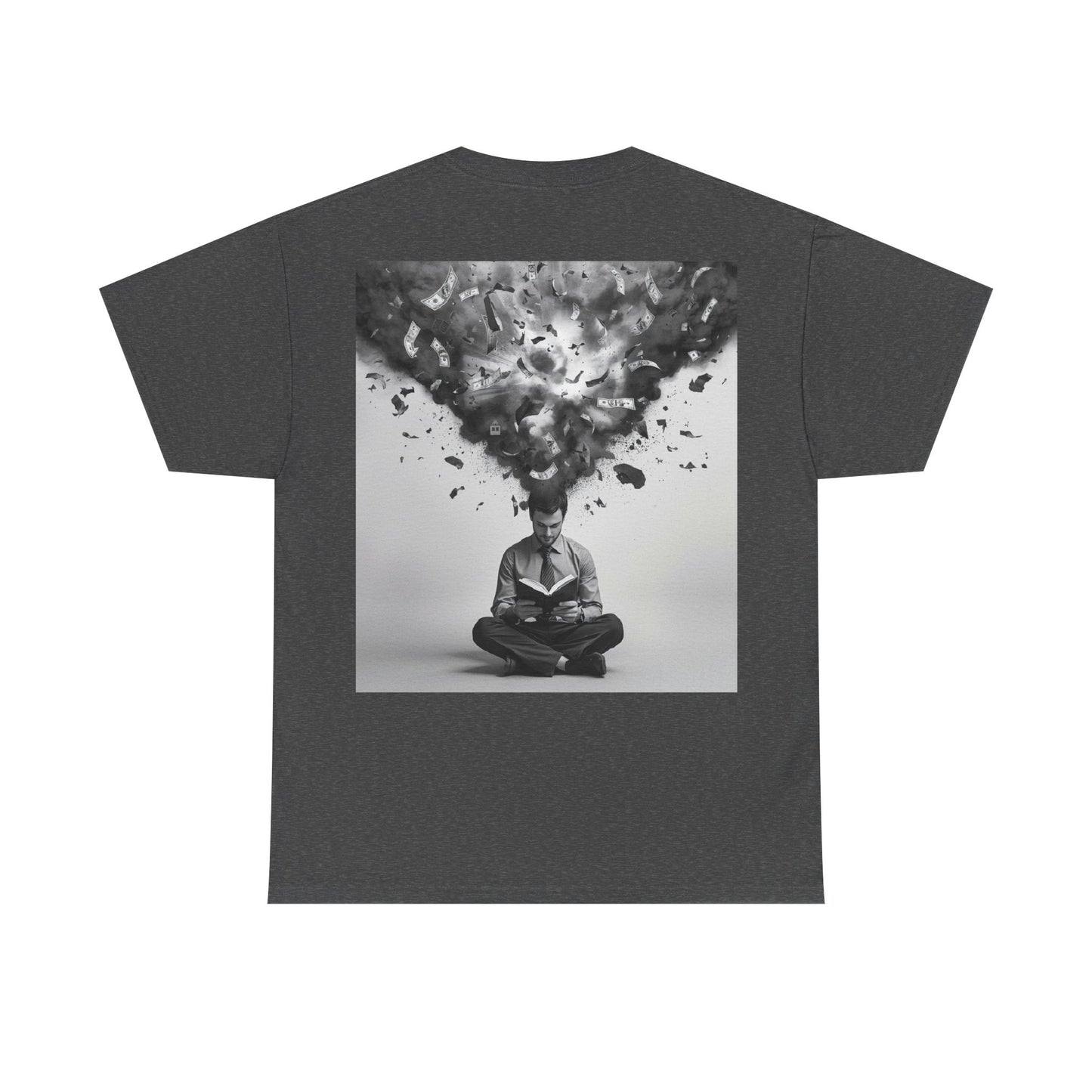 Graphic Tee — "Embrace the Chaos" Mindburst Back Print T-Shirt