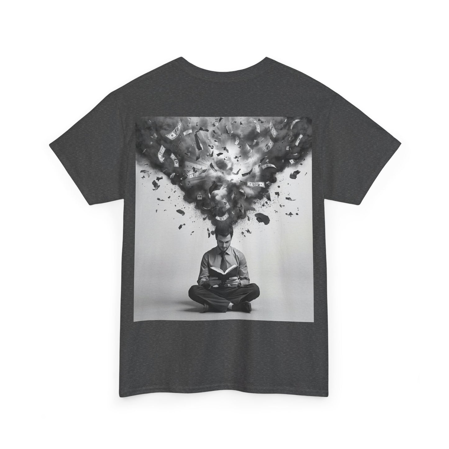 Graphic Tee — "Embrace the Chaos" Mindburst Back Print T-Shirt
